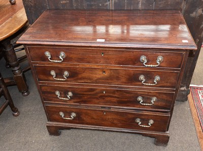 Lot 1238 - A 19th Century Mahogany Bachelor's Chest of...