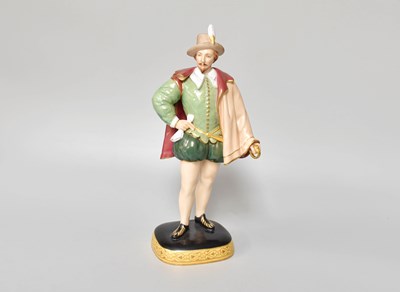 Lot 53 - A Royal Worcester Porcelain Figure, "Sir...