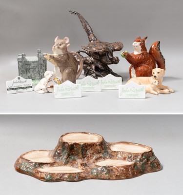 Lot 149 - Mixed Beswick Animals, including a bronzed...
