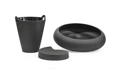 Lot 326 - Michael Sodeau for Wedgwood: A Black Jasper...