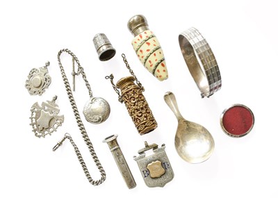 Lot 241 - A Small Quantity of Silver and Collectables,...