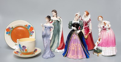 Lot 147 - A Set of Four Royal Doulton figures - Queens...