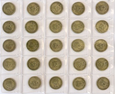 Lot 234 - A British Pre-Decimal Coin Album, containing...