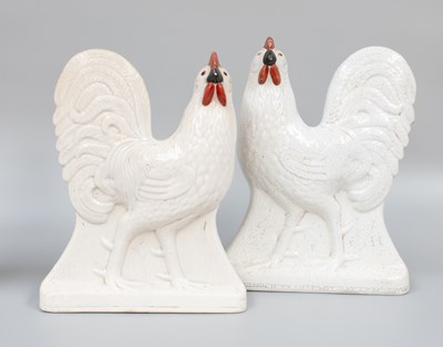 Lot 105 - A Pair of Victorian Staffordshire Pottery...