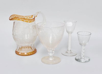 Lot 92 - A George III Firing Glass, Circa 1770, with...