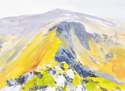Lot 1042 - Sian McGill (Contemporary) "Carneddau" Signed,...