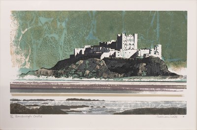 Lot 1082 - Norman Wade (20th Century) Bamburgh Castle...