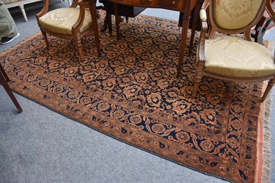 Lot 1257 - Afghan Turkmen Carpet, the charcoal field of...