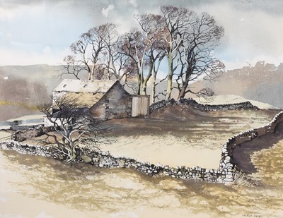 Lot 1145 - Jacquie Denby (Contemporary) Dales landscape...