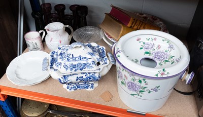 Lot 195 - Mixed Ceramics and Glass, including a pair of...