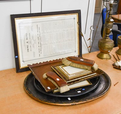Lot 203 - A Gerogian style Mahogony Style Serving Tray,...