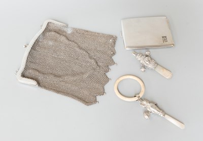 Lot 88 - Four Various Silver Items, comprising two...