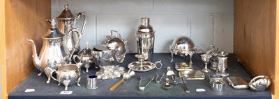 Lot 181 - A Collection of Assorted Silver and Silver...