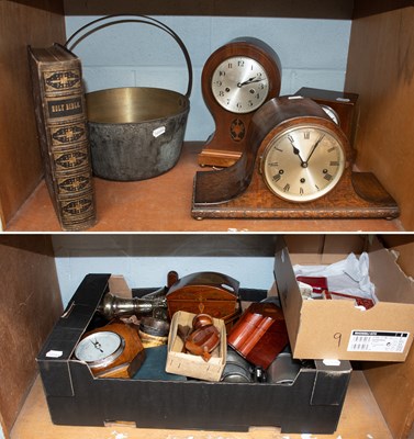 Lot 76 - Assorted Items, pewter tankards, metalwares,...