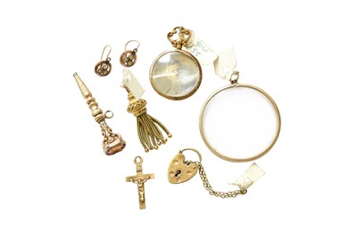 Lot 245 - A Small Quantity of Jewellery, including two...