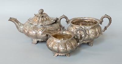 Lot 131 - A George IV Silver Teapot, by Joseph Angell,...