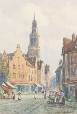 Lot 1130 - Joseph William Milliken (1865-1945) "A Market...