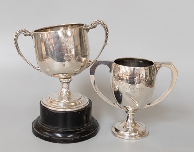 Lot 55 - A George V Silver Two-Handled Cup, by Sampson...