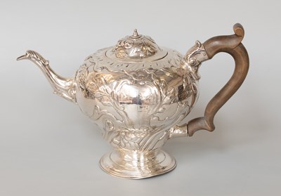 Lot 61 - A George III Silver Teapot, by Thomas Whipham...