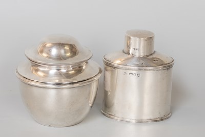 Lot 62 - A Victorian Silver Tea-Caddy, by William Evans,...