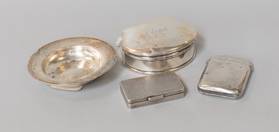 Lot 102 - A Collection of Assorted Silver, comprising an...