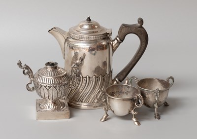 Lot 40 - A Collection of Assorted Silver, comprising a...