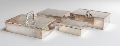 Lot 175 - An Edward VII Silver Cigar or Cigarette-Box,...