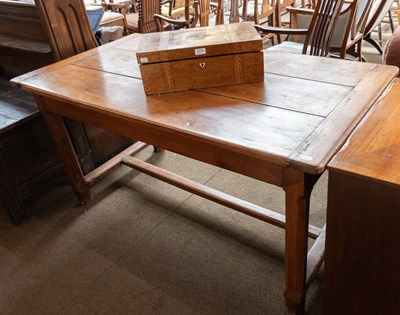 Lot 1275 - A 19th Century French Walnut Farmhouse Table,...