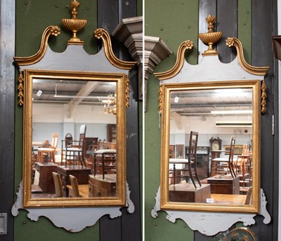 Lot 1347 - Pair of Later Painted and Gilt George III...