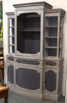 Lot 1262 - A 19th Century Continental Breakfront Cabinet,...