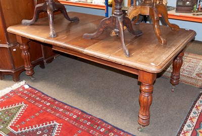 Lot 1221 - A William IV Mahogany Wind-Out Dining Table,...