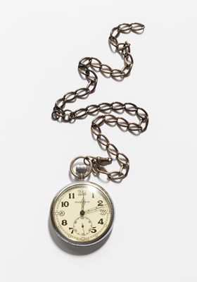 Lot 212 - A Military Jaeger LeCoultre Open Faced Pocket...