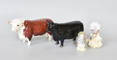 Lot 260 - Two Beswick Beatrix Potter Figures, together...