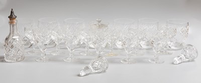 Lot 1187 - Three Trunks and a Small Quantity of Glass