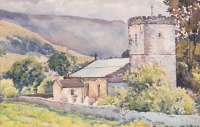Lot 1083 - Fred Cecil Jones RBA (1891-1956) "Hubberholme...
