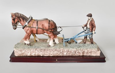 Lot 256 - The Leonardo Collection Three Farming Figure...