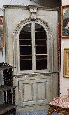 Lot 1420 - A Large 19th Century Painted Standing Corner...