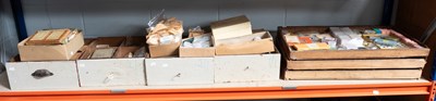 Lot 1195 - A Quantity of Watch Parts, including main...