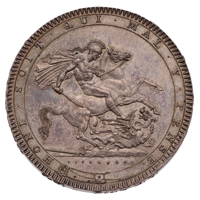 Lot 123 - George III, Crown 1819, LX, (Bull 2013, ESC...