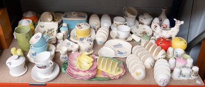 Lot 197 - Beswick Ballet Dancer Breakfast Wares,...