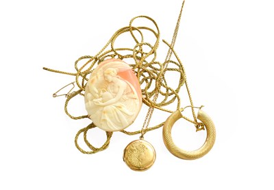 Lot 410 - A Small Quantity of Jewellery, comprising of a...
