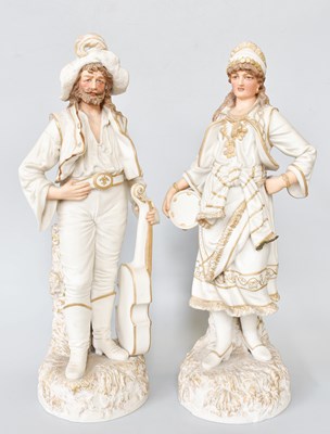 Lot 246 - A Pair of Robinson & Leadbetter Coloured...