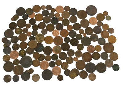 Lot 248 - Assorted UK and World Copper Coinage; approx....