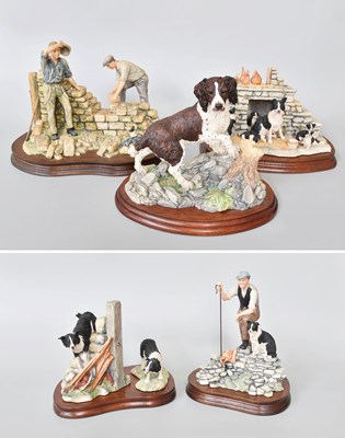 Lot 271 - Border Fine Arts 'Warm Day Walling' (Dry Stone...