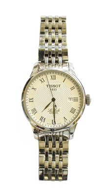 Lot 380 - A Stainless Steel Automatic Calendar Centre...