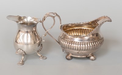 Lot 70 - A George IV Silver Cream-Jug, by John, Henry...