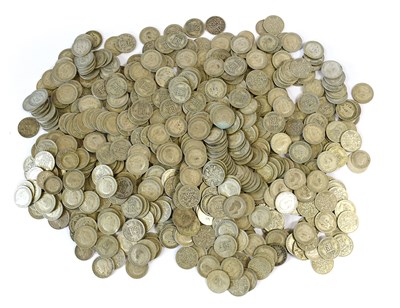 Lot 241 - Mixed British Pre-1947 Silver Coinage, 50%...