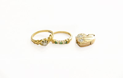 Lot 436 - A Small Quantity of Jewellery, comprising of a...