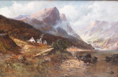 Lot 1027 - William Langley (fl.c.1890-1920) "View at...