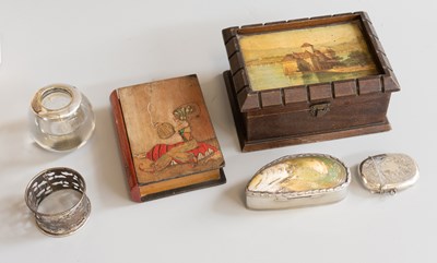 Lot 144 - A Collection of Assorted Silver and Silver...